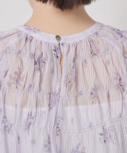 ITS'DEMO / イッツデモ シャツ・ブラウス | 【手洗い可】花柄楊柳ブラウス | 詳細17