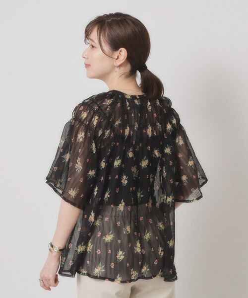 ITS'DEMO / イッツデモ シャツ・ブラウス | 【手洗い可】花柄楊柳ブラウス | 詳細3