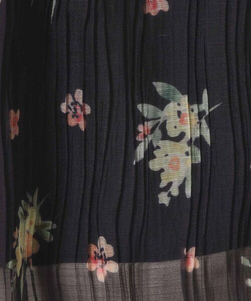 ITS'DEMO / イッツデモ シャツ・ブラウス | 【手洗い可】花柄楊柳ブラウス | 詳細4