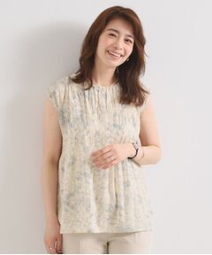 ITS'DEMO / イッツデモ シャツ・ブラウス | 【手洗い可】花柄プリーツブラウス