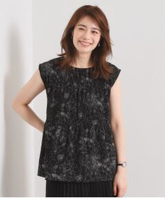 ITS'DEMO / イッツデモ シャツ・ブラウス | 【手洗い可】花柄プリーツブラウス