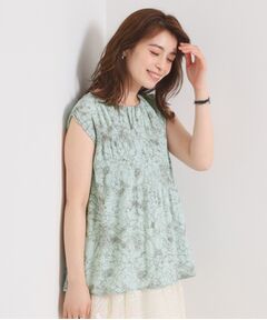 ITS'DEMO / イッツデモ シャツ・ブラウス | 【手洗い可】花柄プリーツブラウス