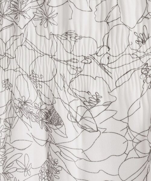 ITS'DEMO / イッツデモ シャツ・ブラウス | 【手洗い可】花柄プリーツブラウス | 詳細4