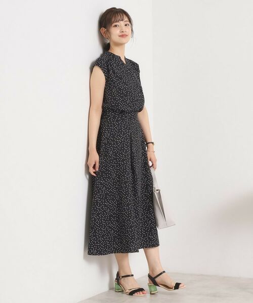 ITS'DEMO / イッツデモ ロング・マキシ丈スカート | 【UVカット／速乾／冷感／洗濯機OK／洗濯後しわになりにくい】麻調ストレッチタックスカート＜ラク服シリーズ＞ | 詳細11