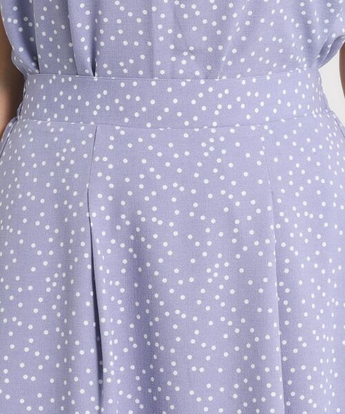 ITS'DEMO / イッツデモ ロング・マキシ丈スカート | 【UVカット／速乾／冷感／洗濯機OK／洗濯後しわになりにくい】麻調ストレッチタックスカート＜ラク服シリーズ＞ | 詳細20