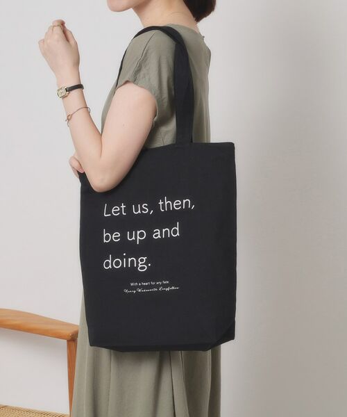 ITS'DEMO / イッツデモ トートバッグ | 【A4対応】グラフィックトート(ブラック(019))