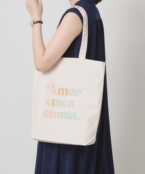 ITS'DEMO / イッツデモ トートバッグ | 【A4対応】グラフィックトート(アイボリー(404))