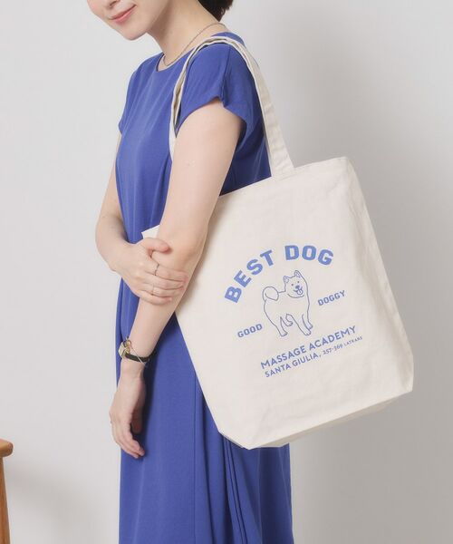 ITS'DEMO / イッツデモ トートバッグ | 【A4対応】グラフィックトート(アイボリー(104))