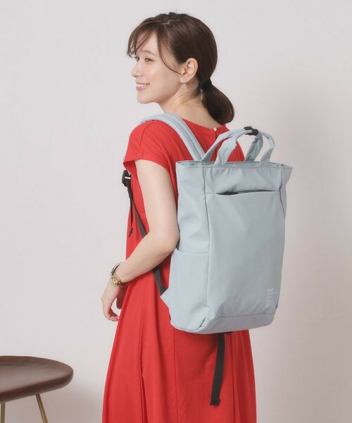 ITS'DEMO / イッツデモ リュック・バックパック | ＜anello＞耐水スクエアリュック【A4・PC対応】 | 詳細1