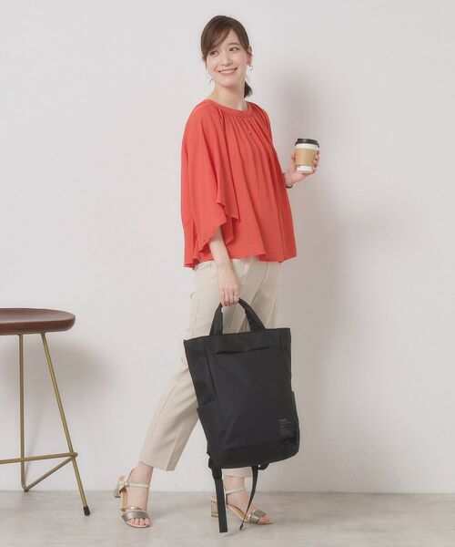 ITS'DEMO / イッツデモ リュック・バックパック | ＜anello＞耐水スクエアリュック【A4・PC対応】 | 詳細4