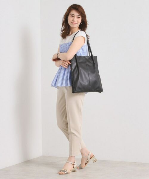 ITS'DEMO / イッツデモ トートバッグ | 【A4対応】三層タックトート | 詳細4