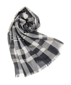 ITS'DEMO / イッツデモ マフラー・ショール・スヌード・ストール | 【UV／手洗い可】ラメ入りチェックストール