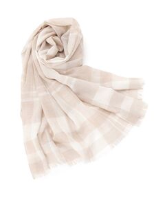 ITS'DEMO / イッツデモ マフラー・ショール・スヌード・ストール | 【UV／手洗い可】ラメ入りチェックストール