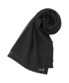 ITS'DEMO / イッツデモ マフラー・ショール・スヌード・ストール | 【寒暖差対策／手洗い可】透かしレース3WAYストール