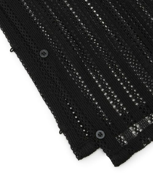 ITS'DEMO / イッツデモ マフラー・ショール・スヌード・ストール | 【寒暖差対策／手洗い可】透かしレース3WAYストール | 詳細2