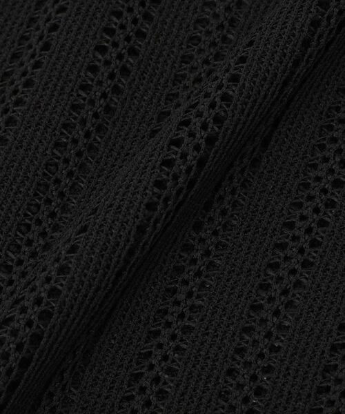 ITS'DEMO / イッツデモ マフラー・ショール・スヌード・ストール | 【寒暖差対策／手洗い可】透かしレース3WAYストール | 詳細3