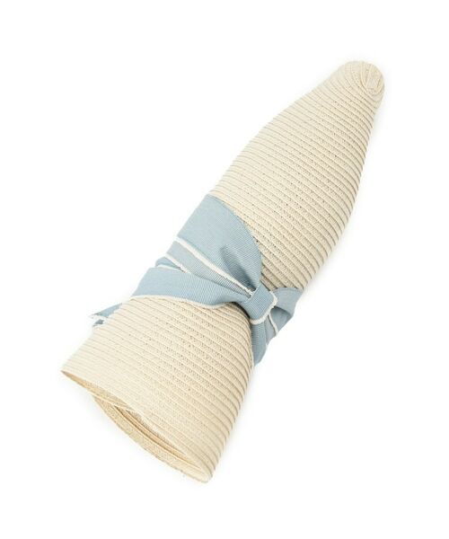 ITS'DEMO / イッツデモ ハット | 【UV／手洗い可／サイズ調整可】ブレードリボンハット | 詳細9