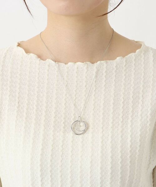 ITS'DEMO / イッツデモ ネックレス・ペンダント・チョーカー | ガラスリングネックレス | 詳細4