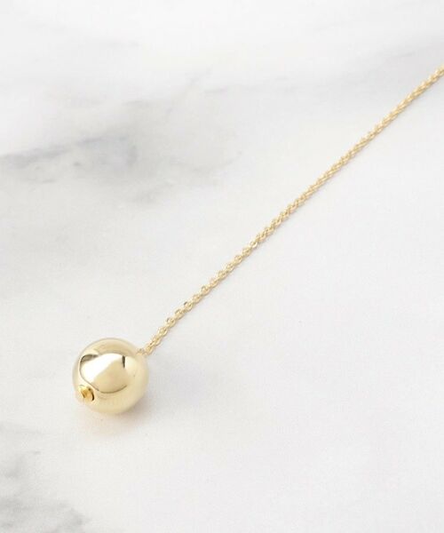 ITS'DEMO / イッツデモ ネックレス・ペンダント・チョーカー | ツブ×クリア玉Ｙ字ネックレス | 詳細3