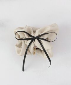 ITS'DEMO / イッツデモ ヘアアクセサリー | ブラックリボンクラップカフ