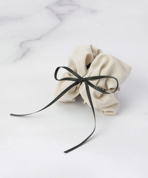 ITS'DEMO / イッツデモ ヘアアクセサリー | ブラックリボンクラップカフ | 詳細3