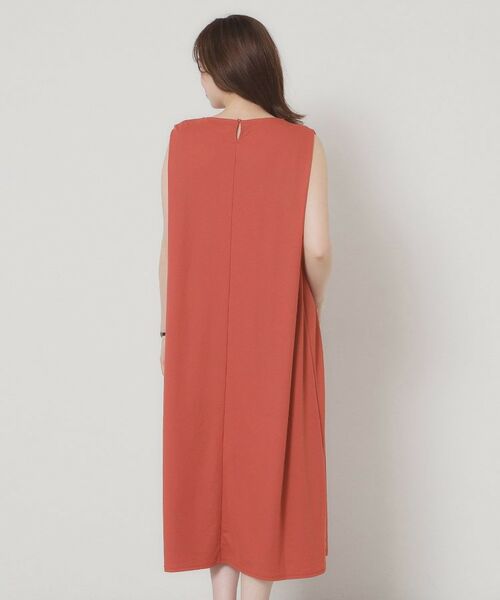 ITS'DEMO / イッツデモ ロング・マキシ丈ワンピース | 【接触冷感／洗濯機OK】カノコカットタックワンピース | 詳細23