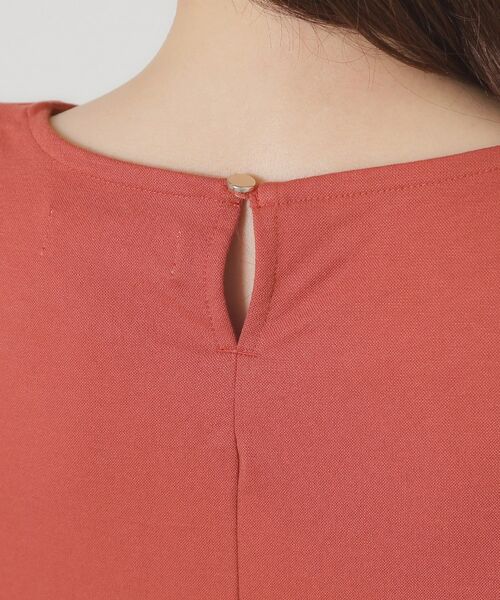 ITS'DEMO / イッツデモ ロング・マキシ丈ワンピース | 【接触冷感／洗濯機OK】カノコカットタックワンピース | 詳細25