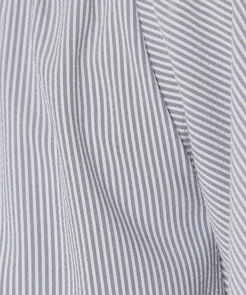 ITS'DEMO / イッツデモ シャツ・ブラウス | 【清涼感／手洗い可】サッカーストライプブラウス | 詳細16