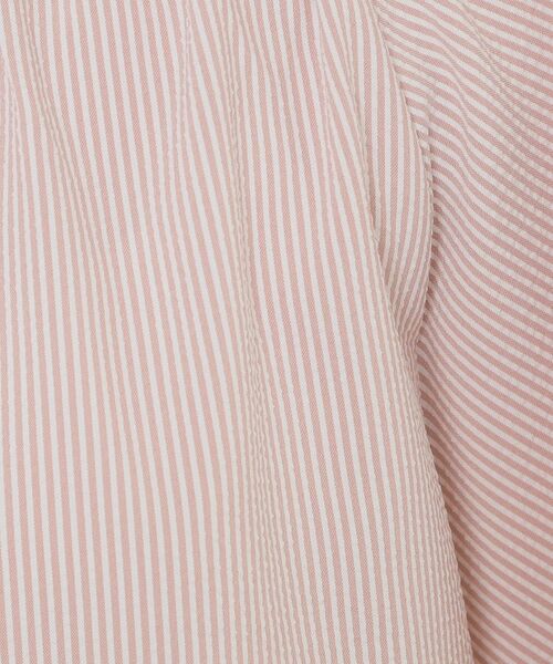 ITS'DEMO / イッツデモ シャツ・ブラウス | 【清涼感／手洗い可】サッカーストライプブラウス | 詳細8