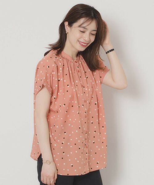 ITS'DEMO / イッツデモ シャツ・ブラウス | 【手洗い可】キカドットブラウス | 詳細1