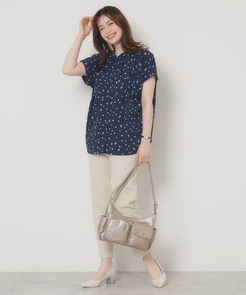 ITS'DEMO / イッツデモ シャツ・ブラウス | 【手洗い可】キカドットブラウス | 詳細11