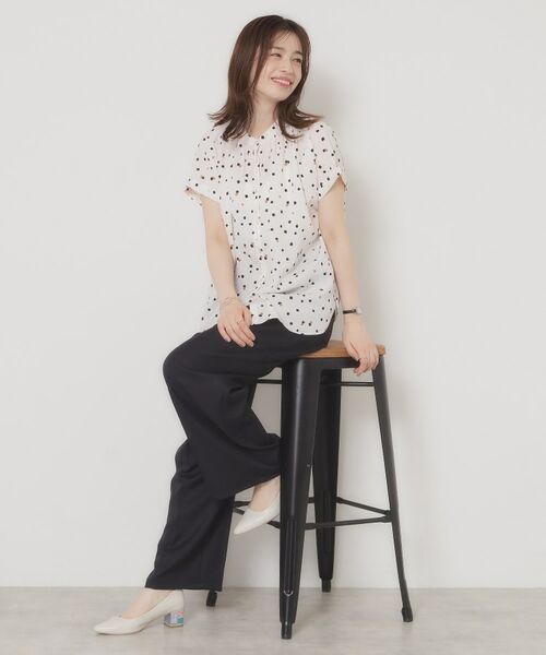 ITS'DEMO / イッツデモ シャツ・ブラウス | 【手洗い可】キカドットブラウス | 詳細15