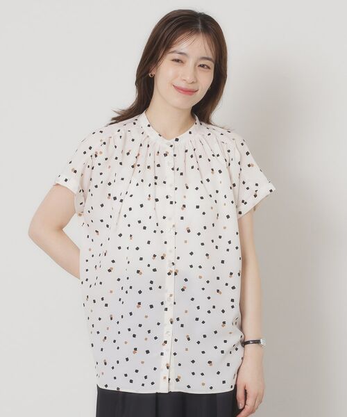 ITS'DEMO / イッツデモ シャツ・ブラウス | 【手洗い可】キカドットブラウス | 詳細17