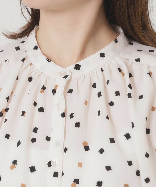 ITS'DEMO / イッツデモ シャツ・ブラウス | 【手洗い可】キカドットブラウス | 詳細20