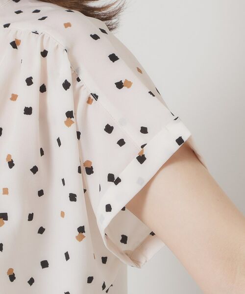 ITS'DEMO / イッツデモ シャツ・ブラウス | 【手洗い可】キカドットブラウス | 詳細21