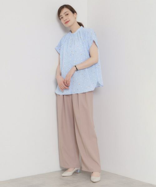 ITS'DEMO / イッツデモ シャツ・ブラウス | 【手洗い可】キカドットブラウス | 詳細6