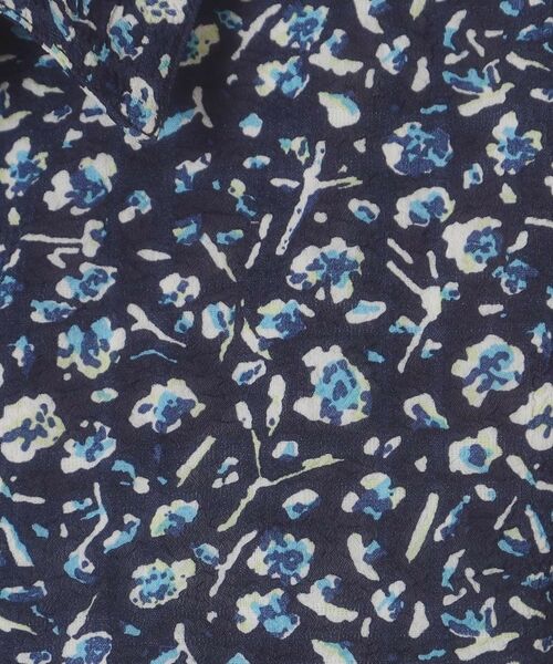 ITS'DEMO / イッツデモ シャツ・ブラウス | 【洗濯機OK】シャーリング小花ブラウス | 詳細12