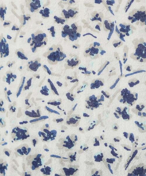 ITS'DEMO / イッツデモ シャツ・ブラウス | 【洗濯機OK】シャーリング小花ブラウス | 詳細16