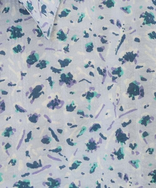 ITS'DEMO / イッツデモ シャツ・ブラウス | 【洗濯機OK】シャーリング小花ブラウス | 詳細8