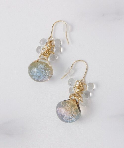 ITS'DEMO / イッツデモ ピアス・イヤリング | バブルマーブルピアス | 詳細1