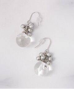 ITS'DEMO / イッツデモ ピアス・イヤリング | メタル×クリアボールピアス