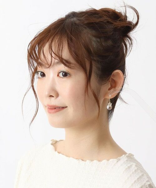 ITS'DEMO / イッツデモ ピアス・イヤリング | メタル×クリアボールピアス | 詳細4