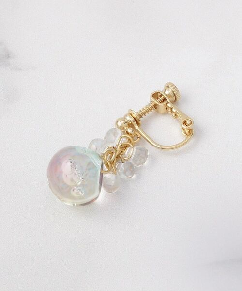 ITS'DEMO / イッツデモ ピアス・イヤリング | バブルマーブルイヤリング | 詳細2