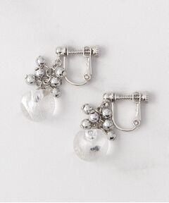 ITS'DEMO / イッツデモ ピアス・イヤリング | メタルｘクリアボールイヤリング
