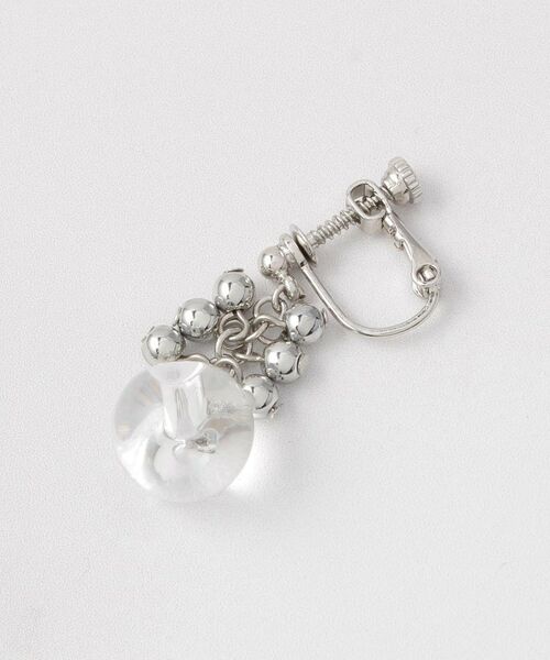ITS'DEMO / イッツデモ ピアス・イヤリング | メタルｘクリアボールイヤリング | 詳細2