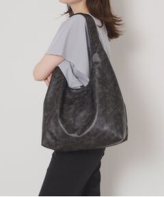 ITS'DEMO / イッツデモ トートバッグ | 【A4対応】ヴィンテージ合皮ラウンドトート