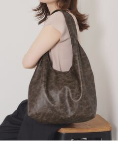 ITS'DEMO / イッツデモ トートバッグ | 【A4対応】ヴィンテージ合皮ラウンドトート