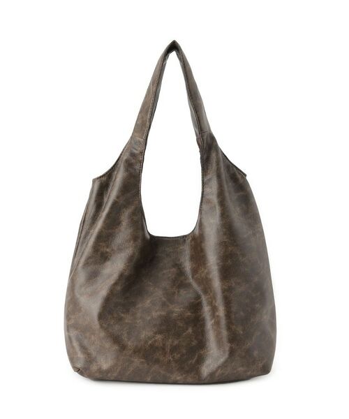 ITS'DEMO / イッツデモ トートバッグ | 【A4対応】ヴィンテージ合皮ラウンドトート | 詳細12