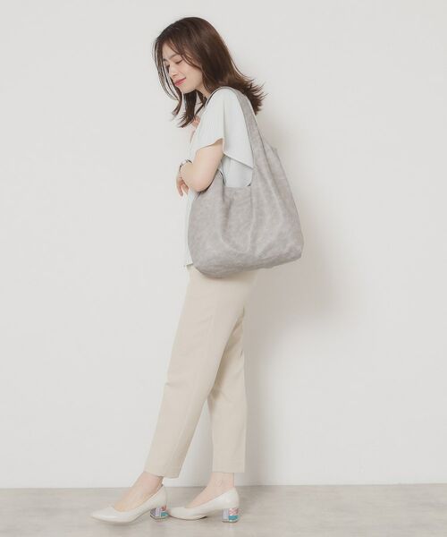 ITS'DEMO / イッツデモ トートバッグ | 【A4対応】ヴィンテージ合皮ラウンドトート | 詳細2