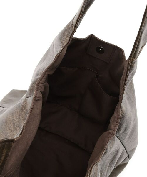 ITS'DEMO / イッツデモ トートバッグ | 【A4対応】ヴィンテージ合皮ラウンドトート | 詳細21